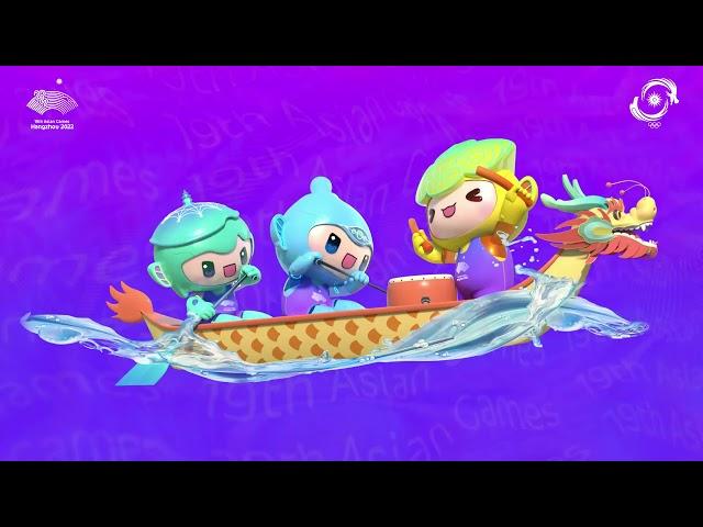 Sports Versions of the Mascots for the 19th Asian Games Hangzhou 2022