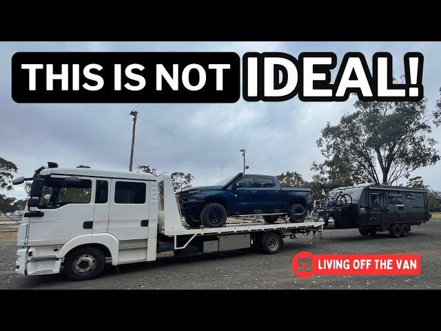 CHEVY SILVERADO 1500 BREAKDOWN - GMSV- 125- LIVING OFF THE VAN- TRAVEL AUSTRALIA- @LivingOffTheVan