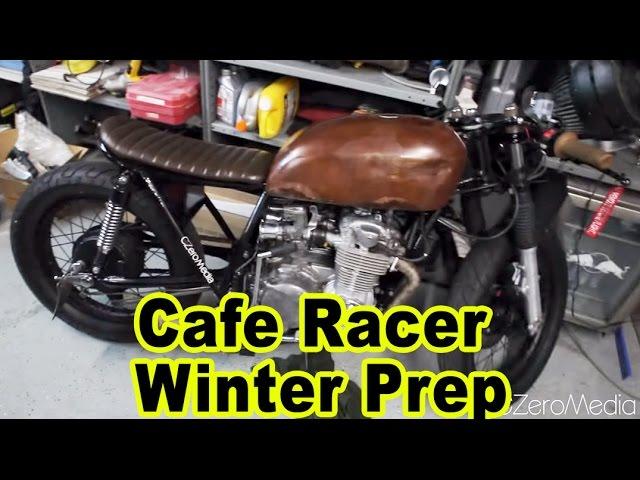 How To Winter Prep Your Cafe Racer Bike