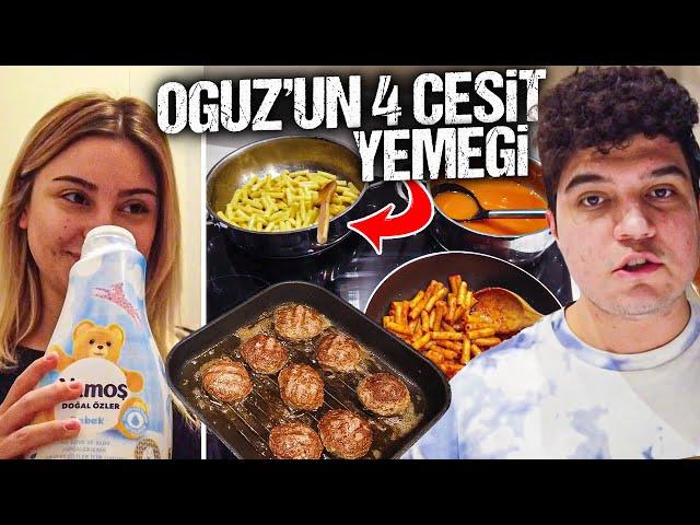 EVDE BİR GÜNÜMÜZ (OĞUZDAN 4 ÇEŞİT YEMEK)  | GÜNLÜK VLOG