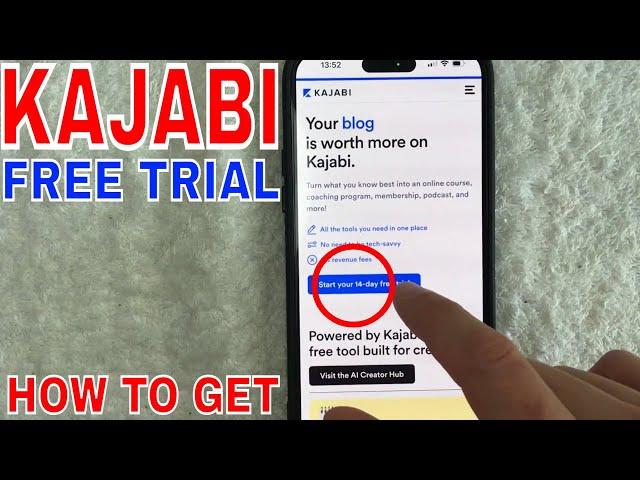  How To Get Kajabi Free Trial 