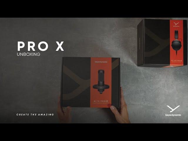 beyerdynamic | PRO X – Unboxing