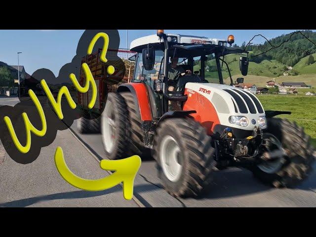 Why are there so many tractors on Switzerland's roads? (Farming The Alps #6)