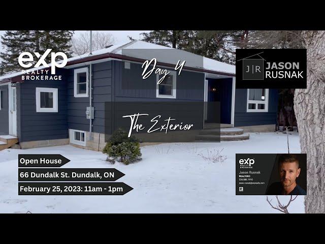 Open House: 66 Dundalk Street in Dundalk Ontario - February 25th, 2023, 11am - 1pm (Home Exterior)