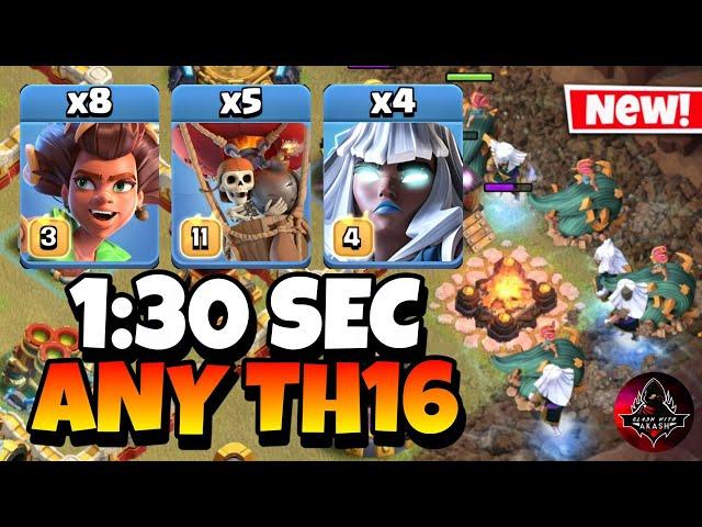 Th16 Attack Strategy With New Root Rider & Electro Titan !! Best Th16 Attack Strategy Clash of Clans