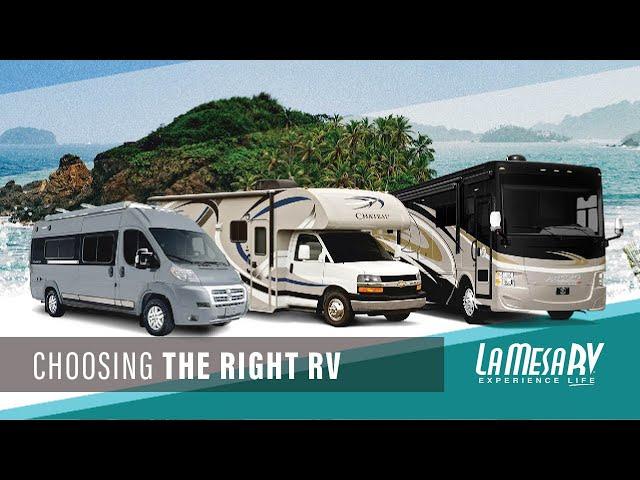 Choosing the Right RV: Class A, B, and C | La Mesa RV