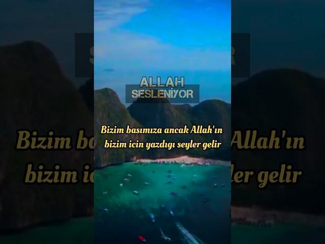ALLAH SANA SESLENİYOR!  ( KURAN'I KERİM MEALİ)