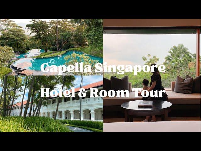 Capella Hotel Room Tour | Luxury Hotel in Singapore