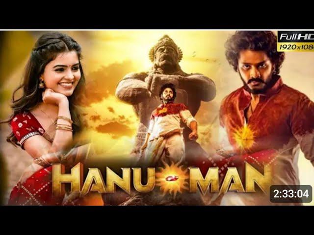 HanuMan In Full Movie In Hindi Dubbed 2024 | Teja Sajja, Amrita Aiyer South Indian Full Action