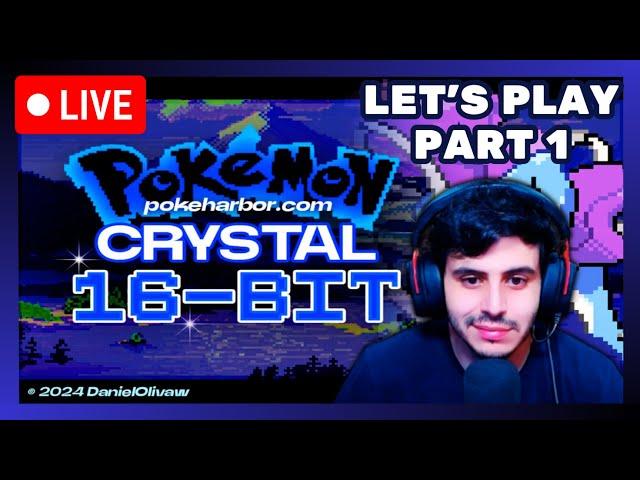 Let's Play Of Pokemon Crystal 16-bit GBC ROM Hack With Nuzlocke Rules : Johto Section (Part 1/2)