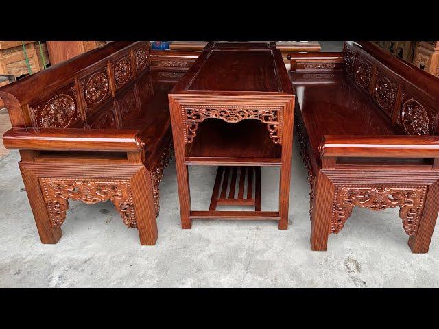 Bộ Trường Kỷ Gỗ Lim Hàng Đại 237 Cực Đẹp Lh 0978248678