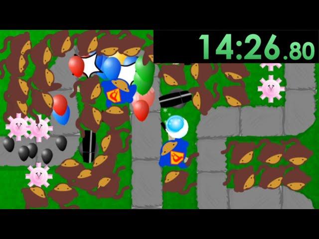 So I decided to speedrun Bloons Tower Defense 1 and the nostalgia hit hard