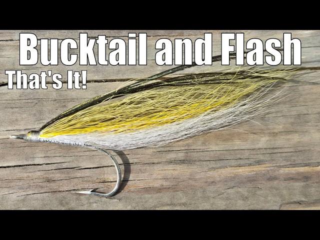 The First Striped Bass Fly You Should Learn If You're New. Tying the Ray's Fly.