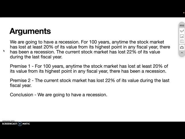 More Argument Examples