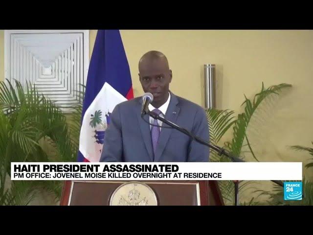 Haiti president Jovenel Moise assassinated  (Prime Minister office) • FRANCE 24 English