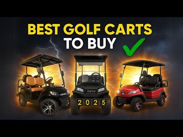 Best Golf Carts To Buy in 2025 | Top 5 Picks