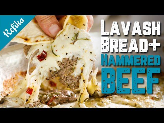 How to Make Lavash & Hammered Beef Recipe Together At Home? Refika's 2 Special Delicious Recipes! 