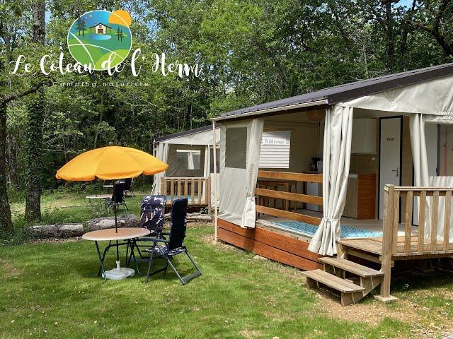 Camping Naturiste Le Coteau de l`Herm Petithome