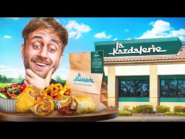 Je teste LA KAZDALERIE, le FAST FOOD par ZACK  (toute la carte…)