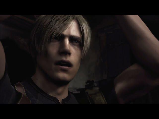 Resident Evil 4 Remake - Chapter 2 Leon Kennedy & Luis Serra Escape Chains, Osmund Saddler Cutscene