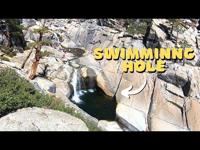 Secret Swimming Hole At Yosemite National Park!