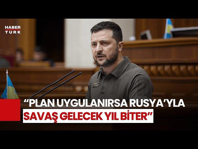 Zelenski'nin "Zafer Planı" Ukrayna Parlamentosuna Sunuldu!