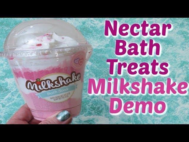 Nectar Bath Treats - Sweetheart Milkshake Bath Soak Demo!