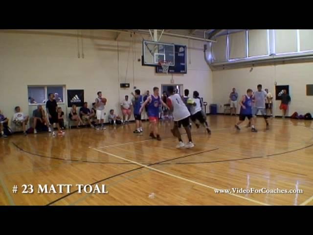 Matt Toal Academic Basketball Player Profile