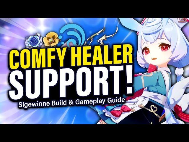 SIGEWINNE GUIDE: How to Play, Best Artifact & Weapon Builds, Team Comps | Genshin Impact 4.7