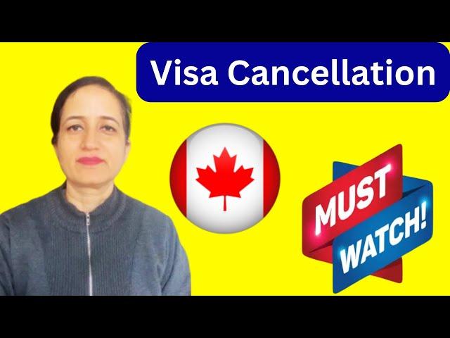 Canada Immigration Update: IRCC & CBSA Can CANCEL Your Visa Anytime! | TRV & eTA New Rules 2025