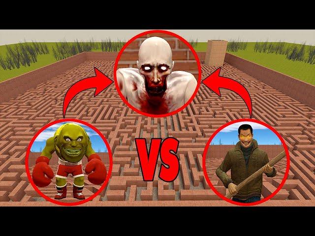 NEW ADAN MECHA AXEMAN VS NEW LIN GANG BOXER VS ITALIAN BRAINROT VS SCP-096 in Garry's Mod!