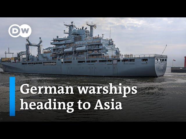 Why Germany is increasing its military presence in the Indo-Pacific region | DW News