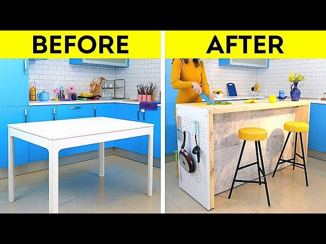 INCREDIBLE KITCHEN RENOVATION BY 5-MINUTE DECOR