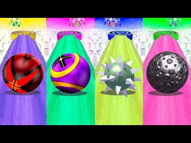 Going Balls vs Rollance Balls - Normal Levels vs Reverse Levels! Race-474