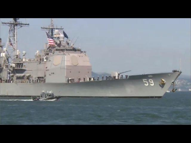 San Francisco Fleet Week Parade of Ships