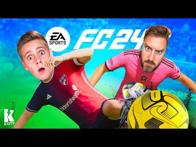 Dad vs Son in EA FC 24!