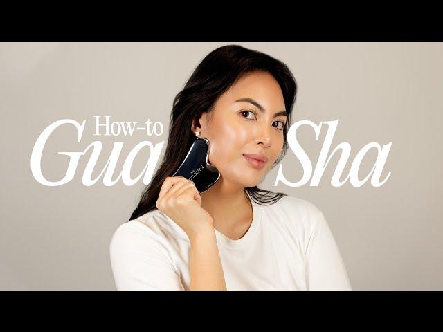 How-to use The Collective Gua Sha with Dominique Cojuangco! (Easy Follow Along) | The Collective