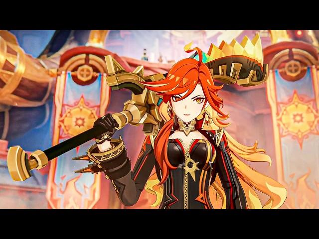 Genshin Impact 5.0 Natlan - New Archon Quest All Cutscenes Movie (Full Story)