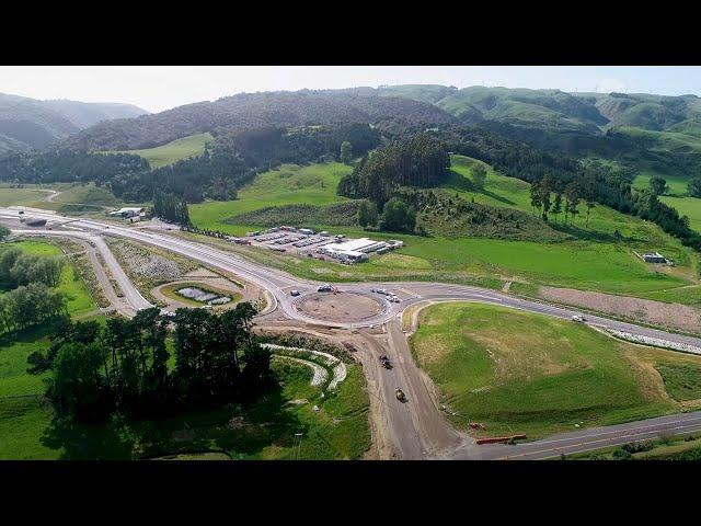 Final flyover video of Te Ahu a Turanga: Manawatū Tararua Highway for 2024