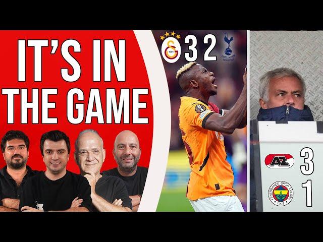 Galatasaray 3-2 Tottenham ve AZ Alkmaar 3-1 Fenerbahçe Maç Sonu | Avrupa Ligi Özel Yayın