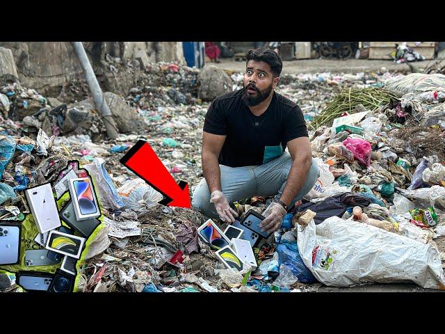 I FOUND MANY IPHONES IN GARBAGE !  GONE WRONG