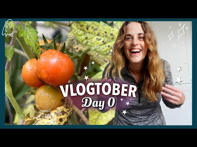  What's Vlogtober? Book chat, cosy faffing ️ Vlogtober Day 0