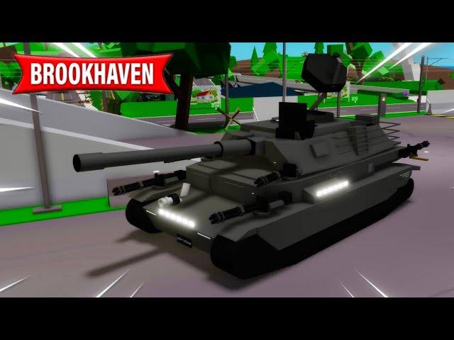 MEGA TANQUE SUPER BLINDADO en BROOKHAVEN 