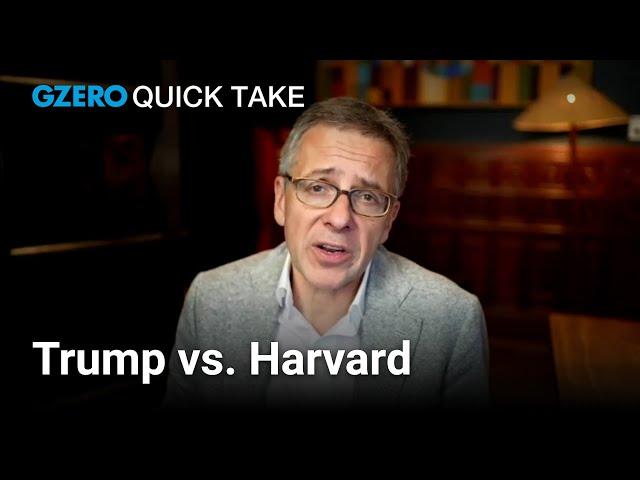 Trump targets Harvard: What's at stake for US education & intl students? | Ian Bremmer's Quick Take