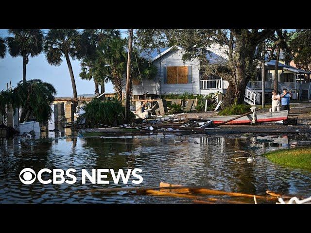 Hurricane Helene's flooding, damage in Florida captured in videos