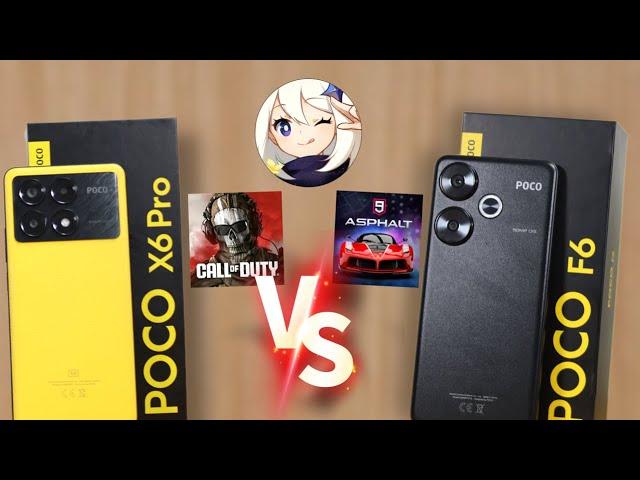 Poco X6 Pro vs Poco F6: Which is better for gaming? Games Test