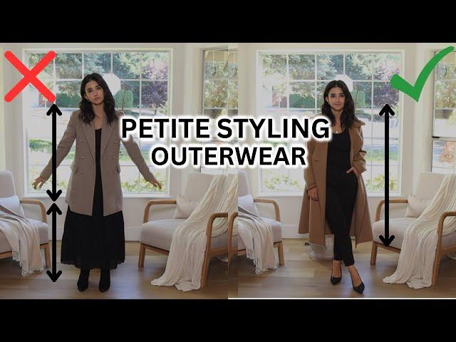 How To Master Styling Outerwear As a PETITE! Petite Style Tips 2023