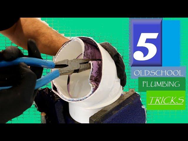 The 5 BEST OLDSCHOOL Plumbing Tricks EVER! | GOT2LEARN