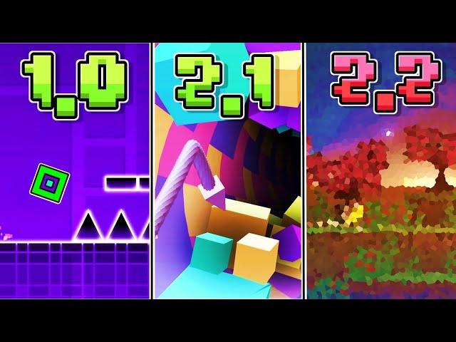 Geometry Dash BEST Levels From 1.0 - 2.2