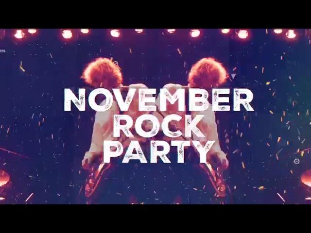 event NOVEMBER ROCK PARTAI tanggal 30 Nopember 2024 persembahan dari AW Entertainment